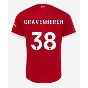 Liverpool Ryan Gravenberch #38 Replica Home Stadium Shirt 2023-24 Short Sleeve